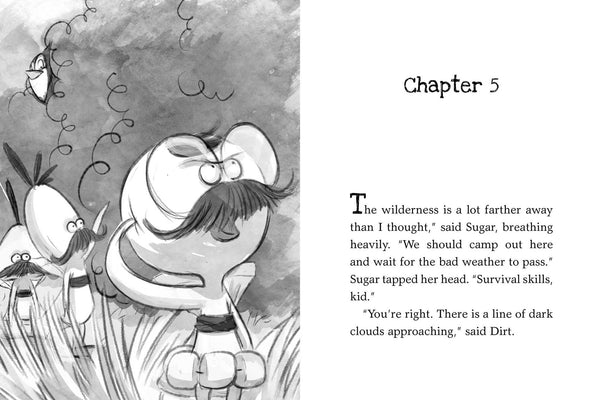 The Chicken Squad #3 : Into the Wild- Paperback