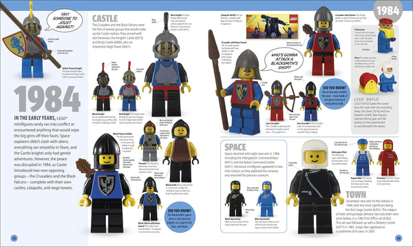 LEGO® Minifigure A Visual History - Hardback
