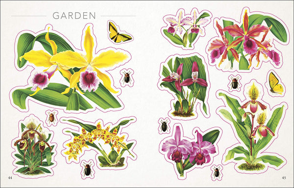 The Botanist's Sticker Anthology - Hardback