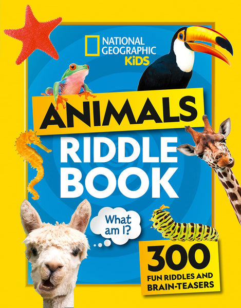 NG : Animal Riddles Book: 300 fun riddles and brain-teasers - Paperback