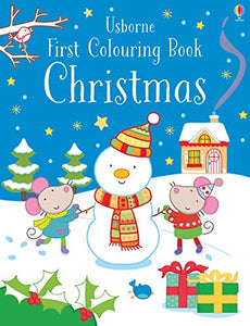First Colouring Book Christmas - Paperback