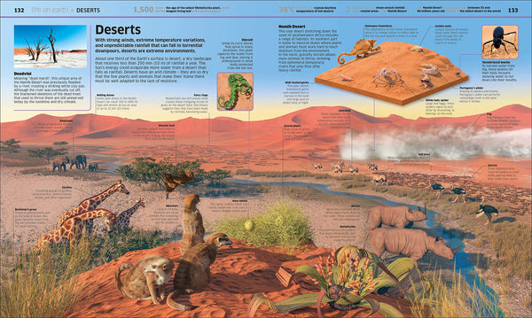 Knowledge Encyclopedia Earth!: Our Exciting World As You've Never Seen It Before (Knowledge Encyclopedias) - Hardback