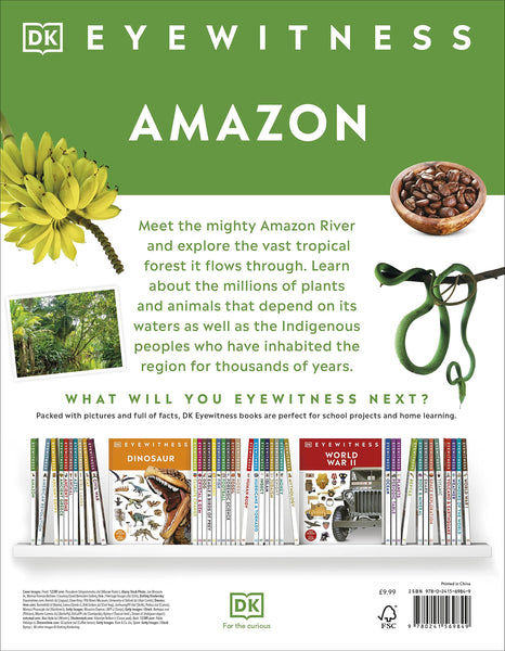 Amazon (Eyewitness) (Dk Eyewitness) - Hardback