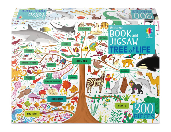Usborne Book And Jigsaw: Tree Of Life Staple Bound