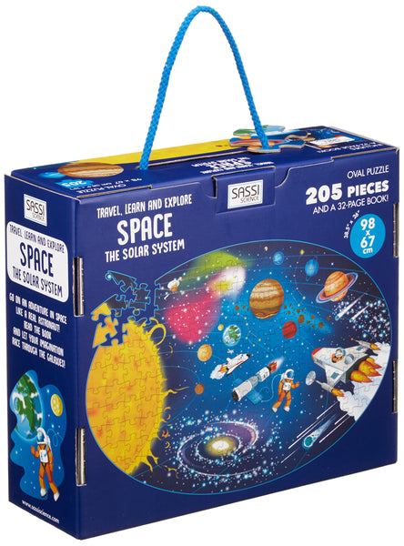 Travel Learn Explore : Space - Puzzle Box with Book