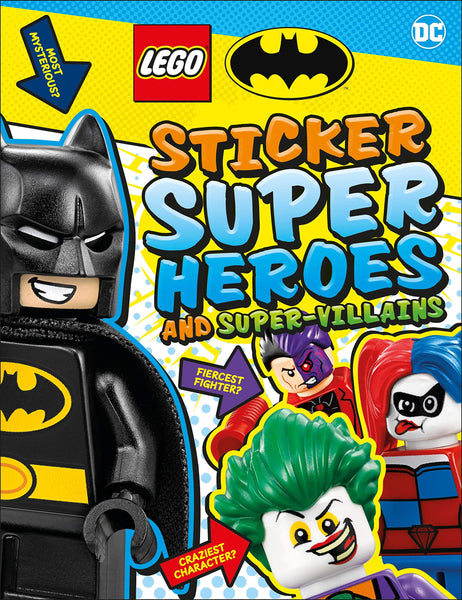 LEGO Batman Sticker Super Heroes and Super-Villains - Paperback