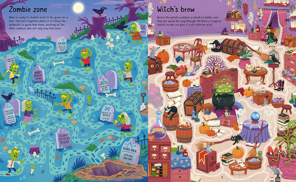 Halloween Mazes : Maze Books - Paperback