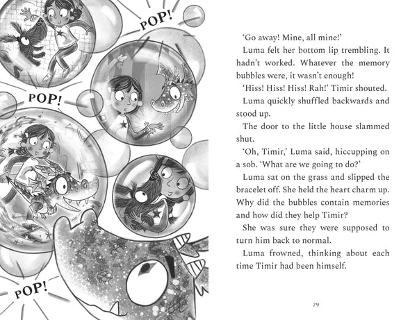 Luma And The Grumy  Dragon - Paperback