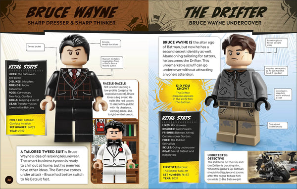 LEGO DC Character Encyclopedia New Edition : With Exclusive LEGO DC Minifigure - Hardback