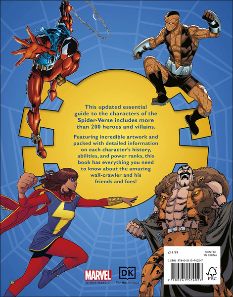 Marvel Spider-Man Character Encyclopedia New Edition: More than 200 Heroes and Villains from Spider-Man's World - Hardback