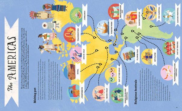Around The World In 80 Festivals - Hardback
