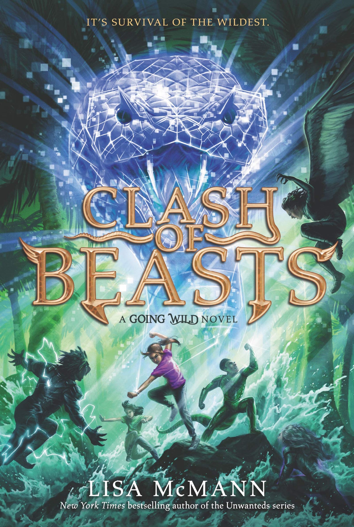Going Wild #3: Clash Of Beasts - Paperback