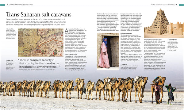 Journey : An Illustrated History of the World's Greatest Travels - Hardback