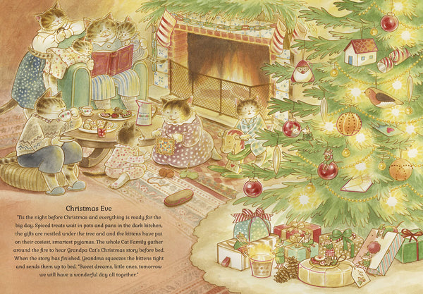 Cat Family Christmas - Hardback