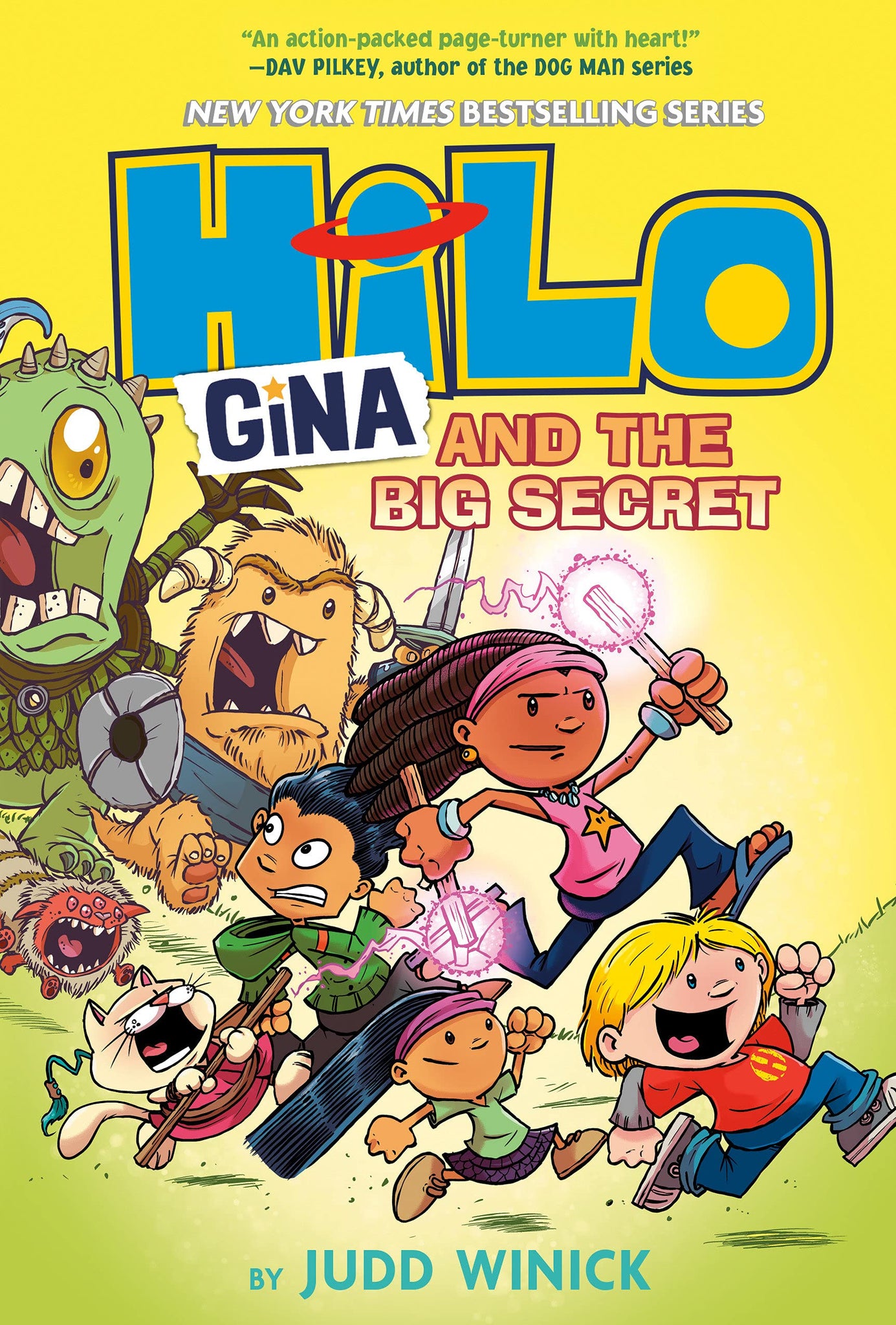 Hilo #8 : Gina and the Big Secret - Hardback