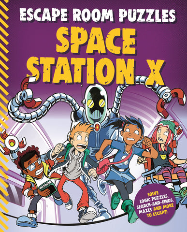 Escape Room Puzzles: Space Station X (Escape Room Puzzles, 2) - Paperback