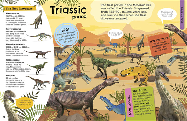 The Fact-Packed Activity Book : Dinosaurs - Paperback
