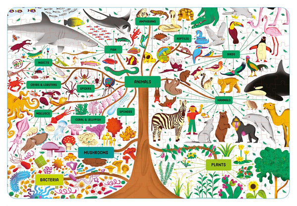 Usborne Book And Jigsaw: Tree Of Life Staple Bound