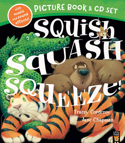 Squish Squash Squeeze Book & CD - Paperback