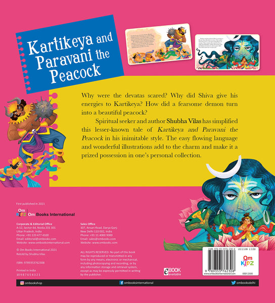 Vehicles Of Gods : Kartikeya And Paravani The Peacock - Paperback