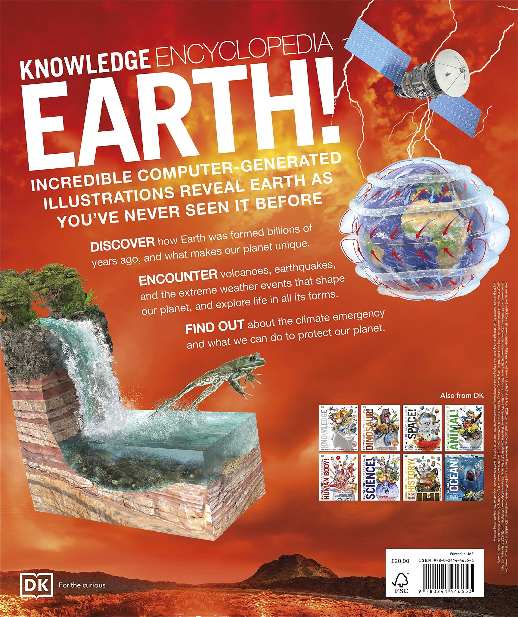 Knowledge Encyclopedia Earth!: Our Exciting World As You've Never Seen It Before (Knowledge Encyclopedias) - Hardback