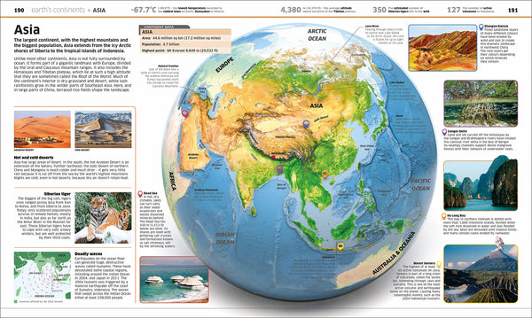 Knowledge Encyclopedia Earth!: Our Exciting World As You've Never Seen It Before (Knowledge Encyclopedias) - Hardback