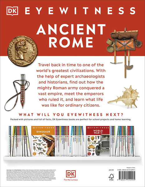 DK Eyewitness : Ancient Rome - Hardback
