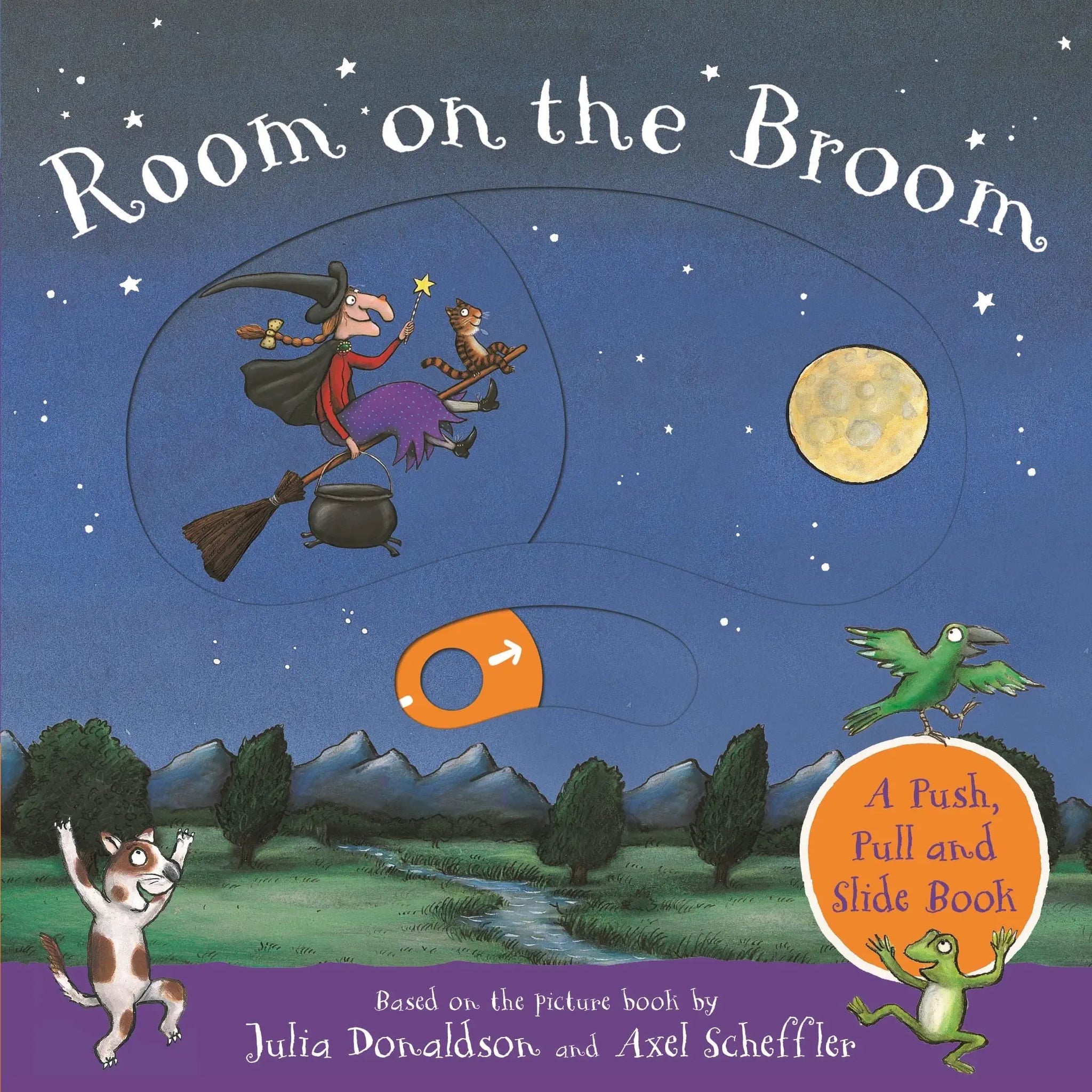 Room on the Broom Push Pull Book - Board Book