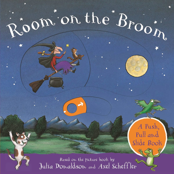 Room on the Broom Push Pull Book - Board Book