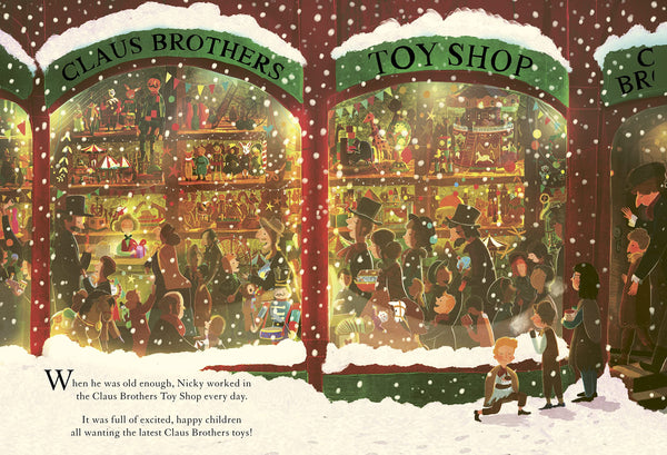 Kid Christmas : Of the Claus Brothers Toy Shop - Hardback