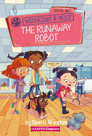 Wednesday And Woof #3: The Runaway Robot - Paperback