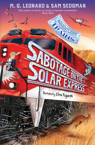 Sabotage on the Solar Express: Adventures on Trains - Paperback