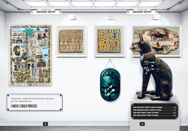 Escape from the Gallery : An Entertaining Art-Based Escape Room Puzzle Experience - Paperback
