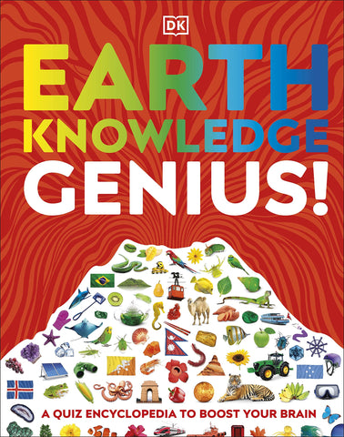Earth Knowledge Genius! : A Quiz Encyclopedia to Boost Your Brain - Hardback