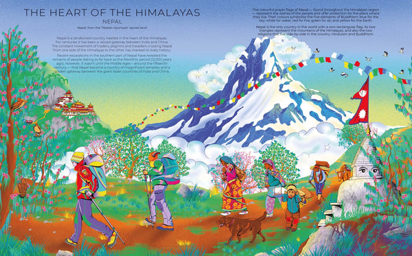 Himalaya: The wonders of the mountains that touch the sky - Hardback