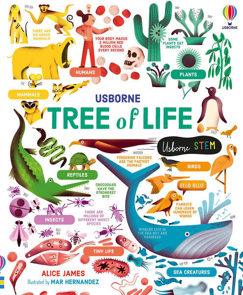 Usborne Book And Jigsaw: Tree Of Life Staple Bound