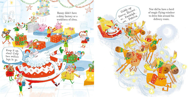 Santa Claus vs The Easter Bunny - Paperback