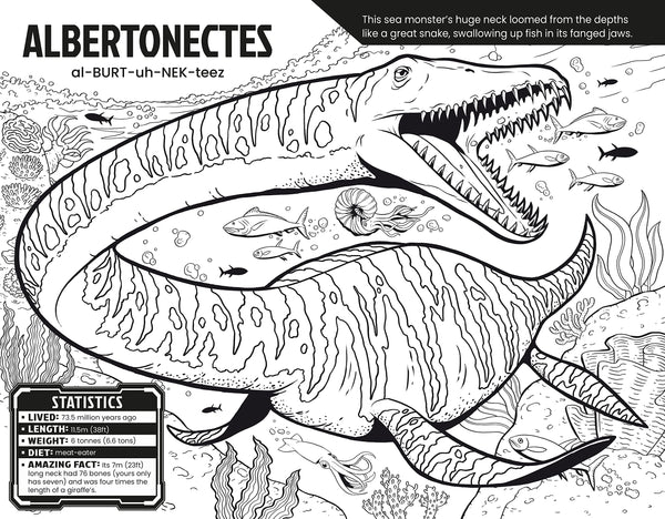 Colour Your Own Dinosaurs - Paperback