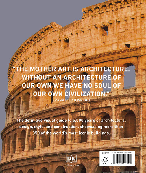 DK : Architecture: A Visual History - Hardback