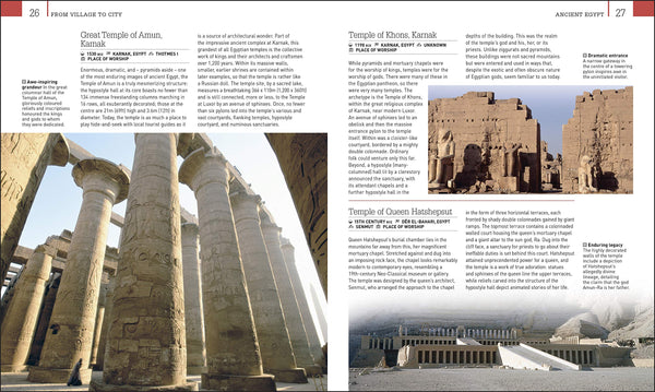 DK : Architecture: A Visual History - Hardback