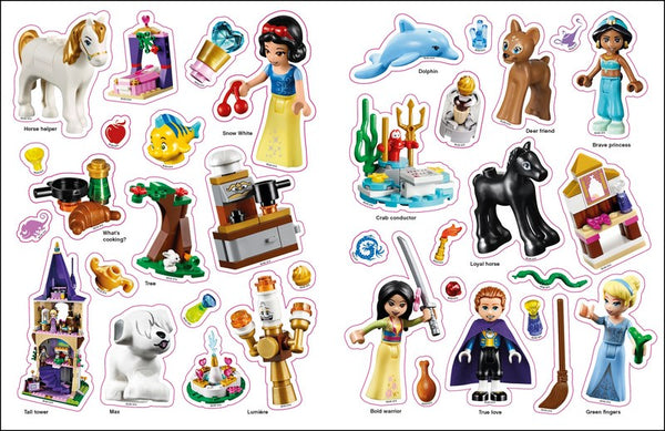 Lego Disney Princess Ultimate Sticker Collection - Papperback
