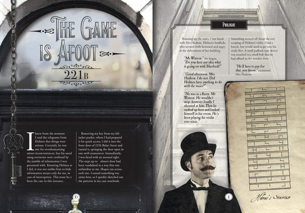 Sherlock Holmes Escape Room Puzzles - Hardback