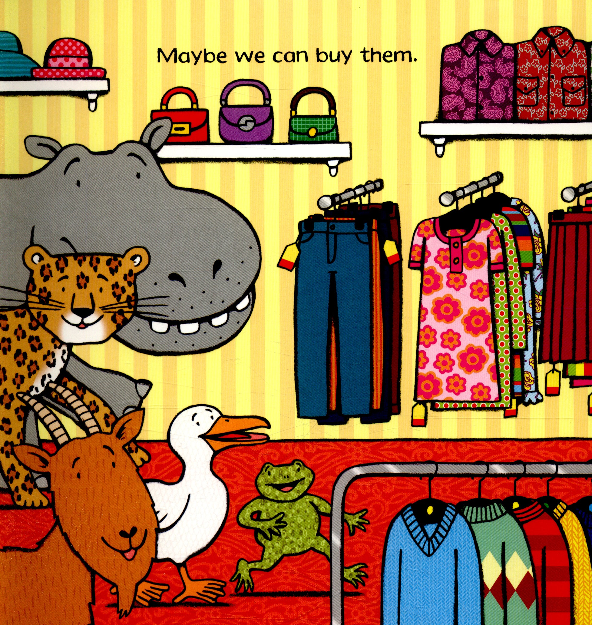 Hippo Has A Hat - Board Book