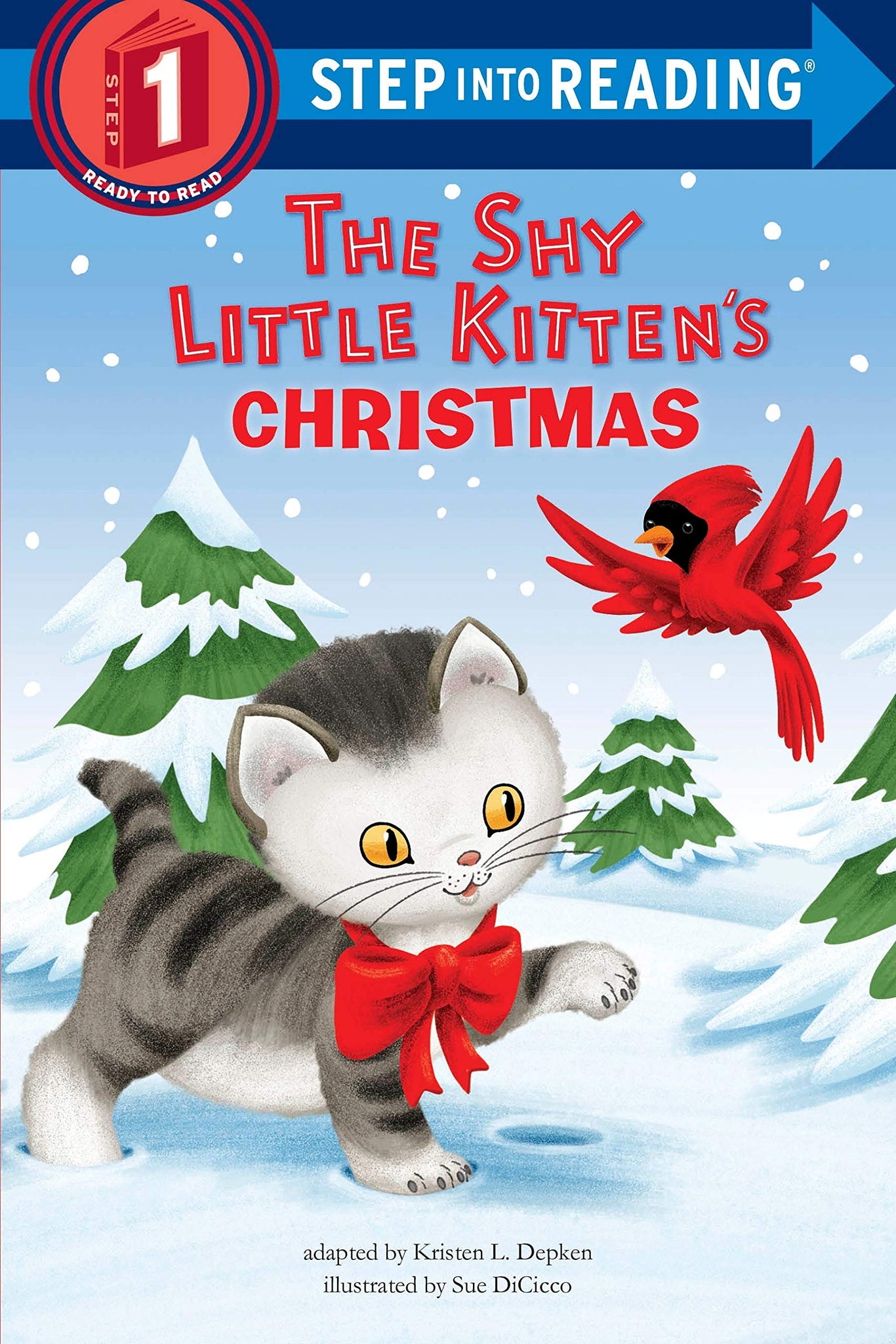 Step Into Reading #1 : The Shy Little Kitten's Christmas - Paperback