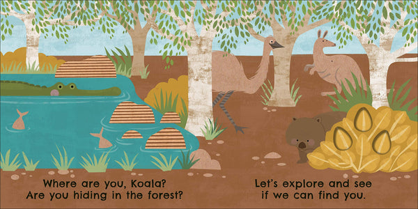 DK Eco Baby Where Are You Koala? - Board book