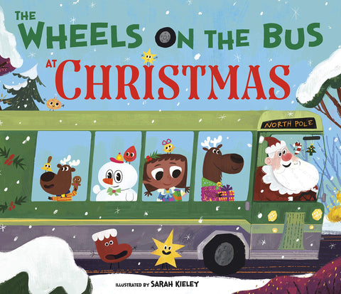 The Wheels on the Bus at Christmas - Hardback