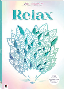 Art Therapy Mindful Colouring Relax - Paperback