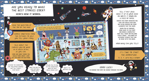 Let's Tell a Story: Space Adventure - Paperback