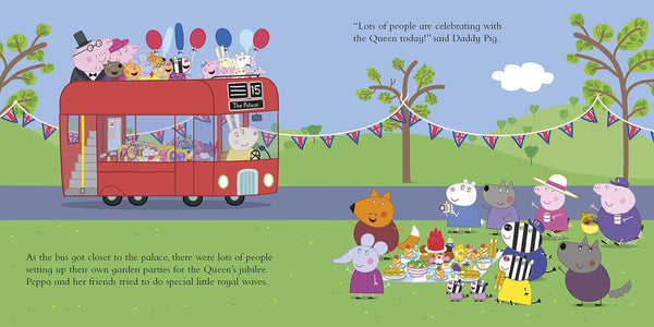 Peppa Pig: Peppa's Royal Party - Paperback