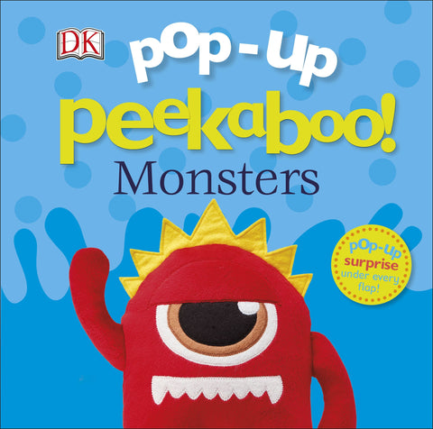 DK : Pop Up Peekaboo! Monsters - Board Book